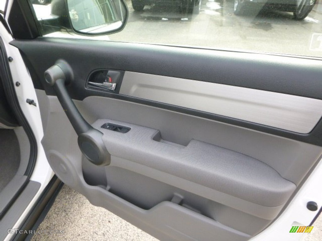 2011 CR-V EX 4WD - Taffeta White / Gray photo #12