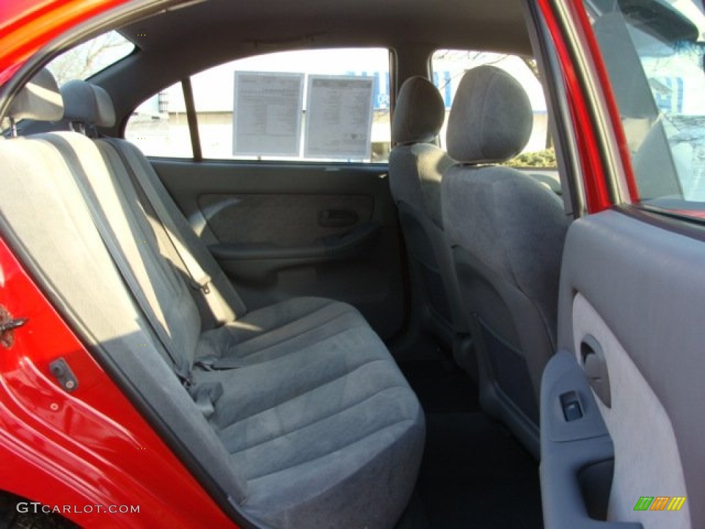2005 Elantra GT Sedan - Rally Red / Beige photo #20