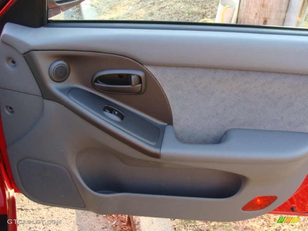 2005 Elantra GT Sedan - Rally Red / Beige photo #21