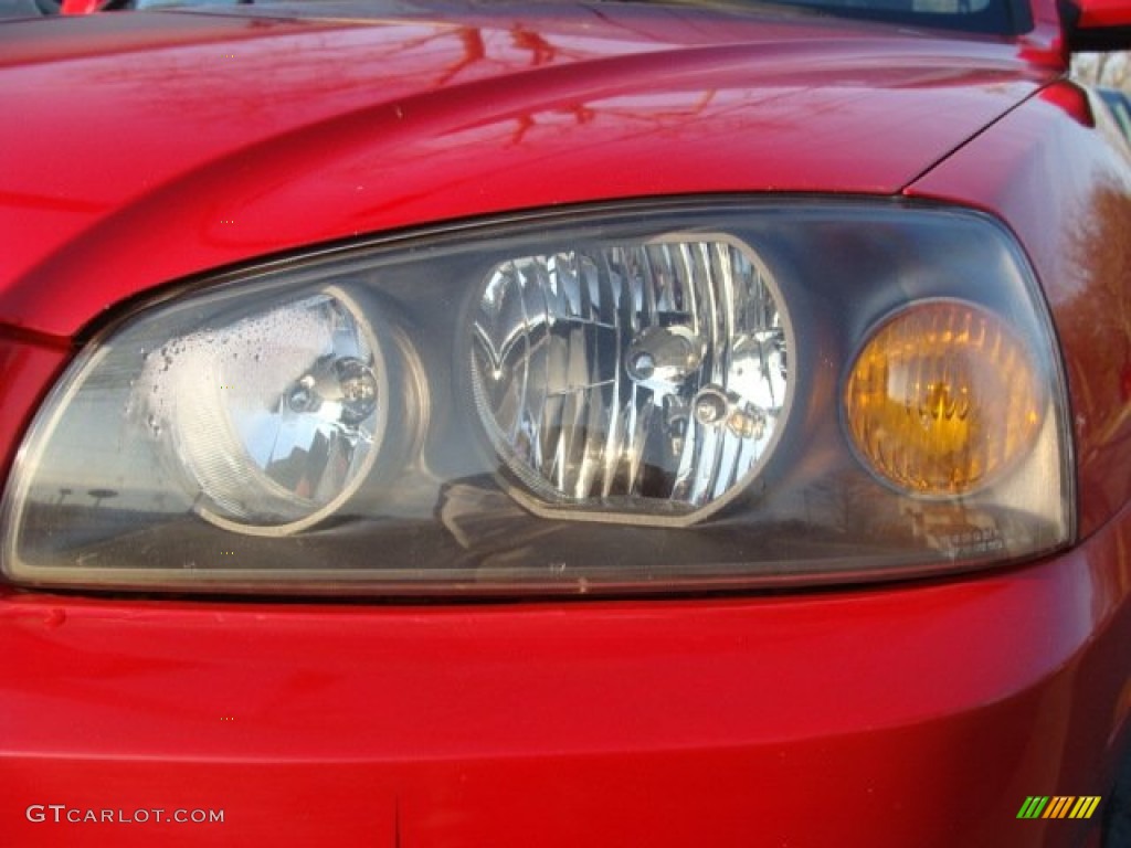 2005 Elantra GT Sedan - Rally Red / Beige photo #26