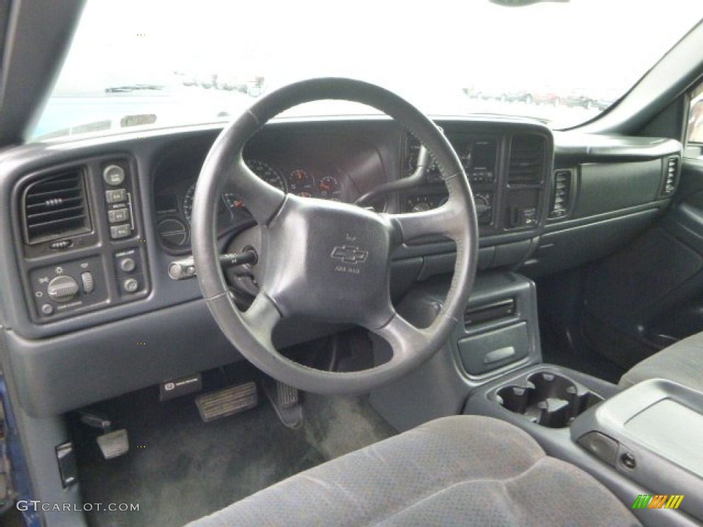 1999 Silverado 1500 LS Z71 Extended Cab 4x4 - Indigo Blue Metallic / Graphite photo #9