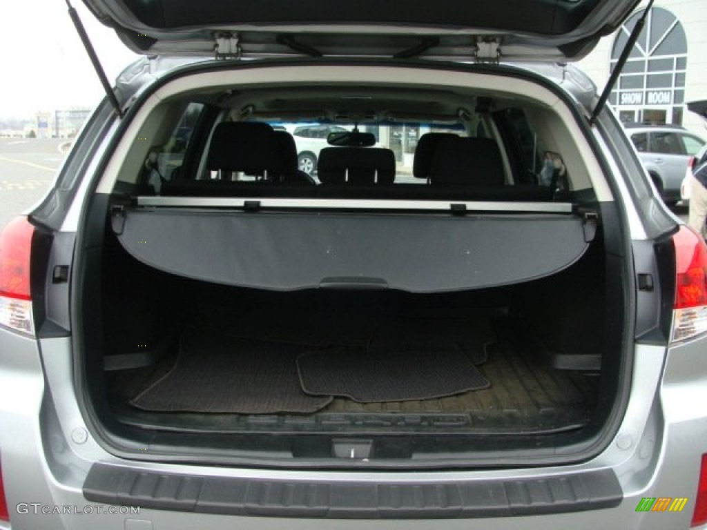 2011 Outback 2.5i Premium Wagon - Steel Silver Metallic / Off Black photo #6