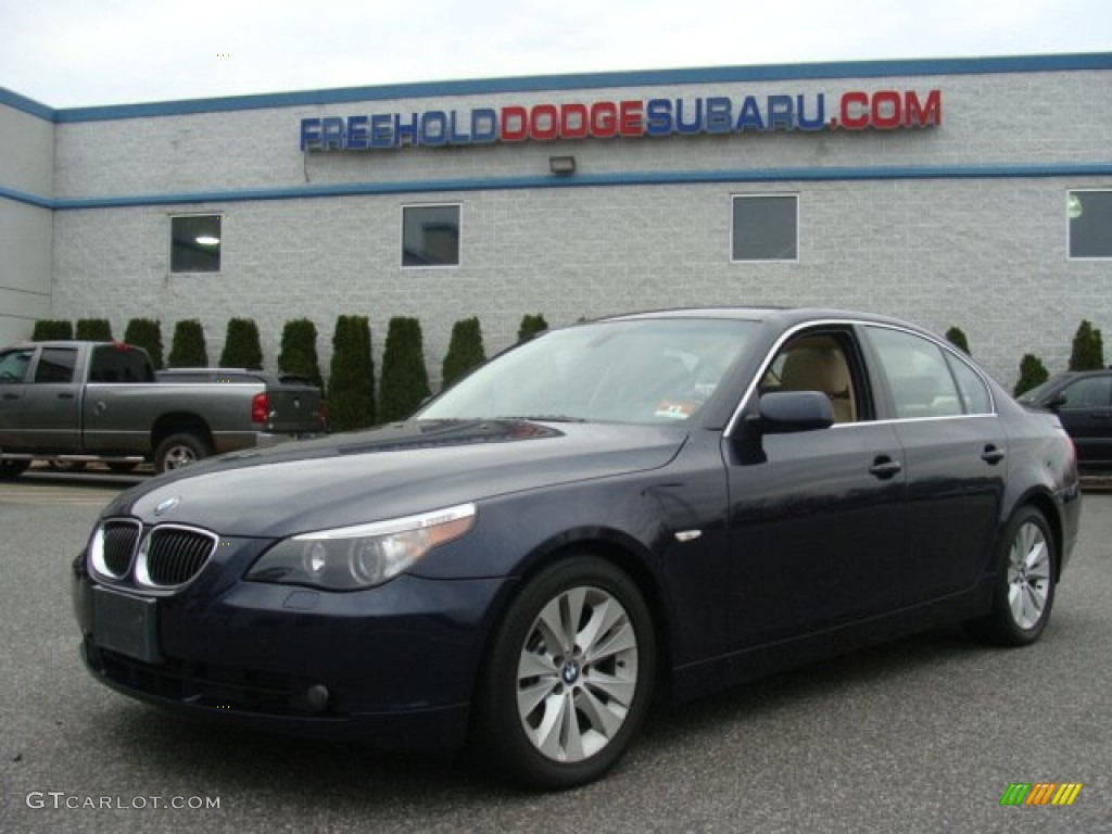 Orient Blue Metallic BMW 5 Series