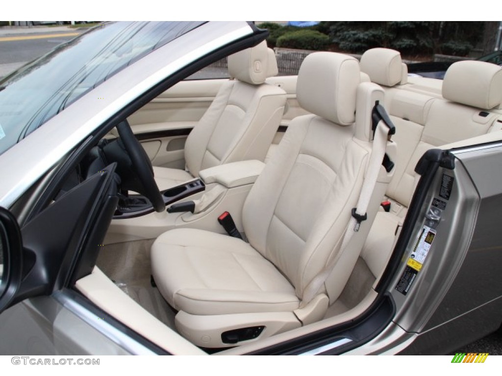 Cream Beige Interior 2011 BMW 3 Series 328i Convertible Photo #88422267