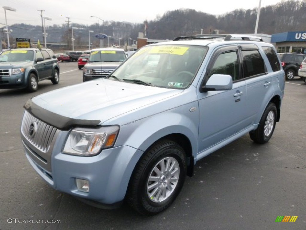 Light Ice Blue Metallic 2009 Mercury Mariner V6 Premier 4WD Exterior Photo #88422573