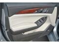 Light Platinum/Jet Black 2014 Cadillac CTS Luxury Sedan Door Panel