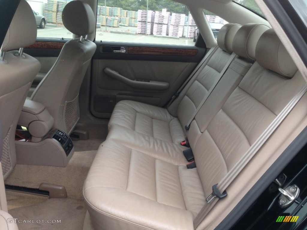2000 Audi A6 2.7T quattro Sedan Rear Seat Photo #88424967