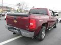 2009 Dark Cherry Red Metallic Chevrolet Silverado 1500 LT Extended Cab 4x4  photo #7