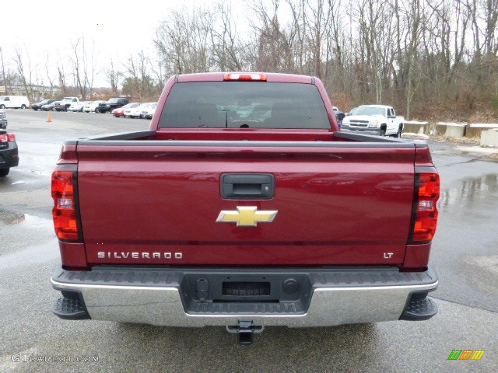 2014 Silverado 1500 LT Crew Cab 4x4 - Deep Ruby Metallic / Jet Black photo #6