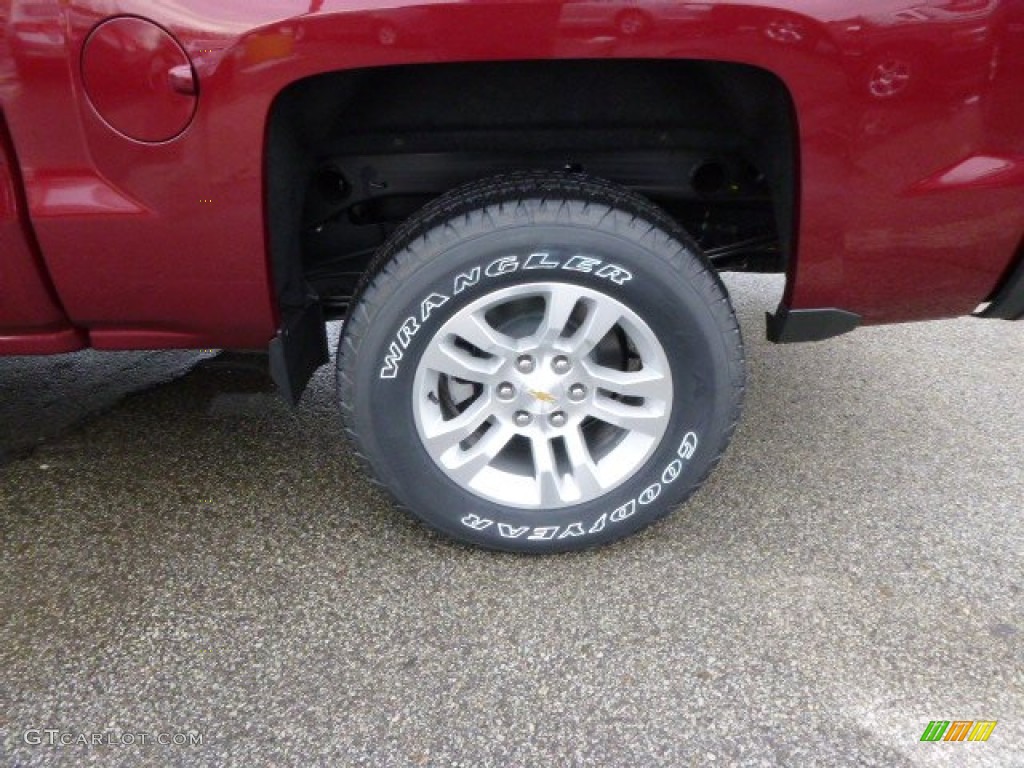 2014 Silverado 1500 LT Crew Cab 4x4 - Deep Ruby Metallic / Jet Black photo #9
