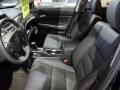 2014 Honda Crosstour Black Interior Front Seat Photo