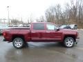 2014 Deep Ruby Metallic Chevrolet Silverado 1500 LTZ Crew Cab 4x4  photo #4