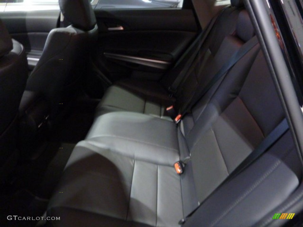 Black Interior 2014 Honda Crosstour EX-L V6 4WD Photo #88425579