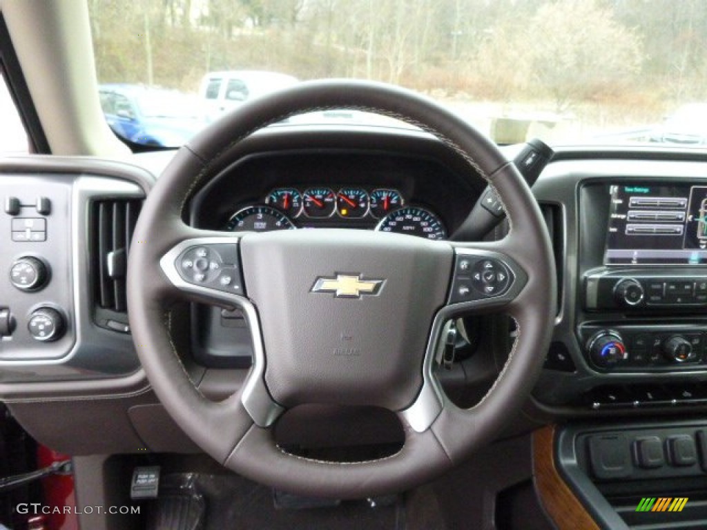 2014 Silverado 1500 LTZ Crew Cab 4x4 - Deep Ruby Metallic / Cocoa/Dune photo #18