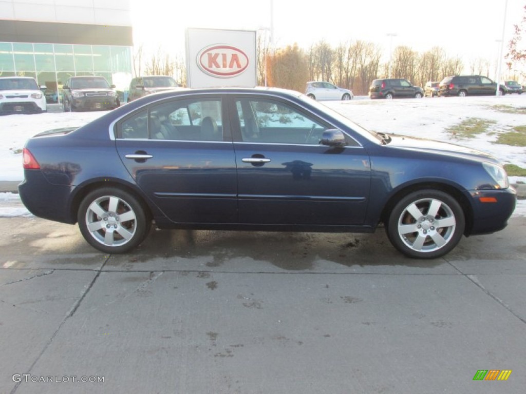 2006 Optima EX V6 - Imperial Blue / Black photo #2