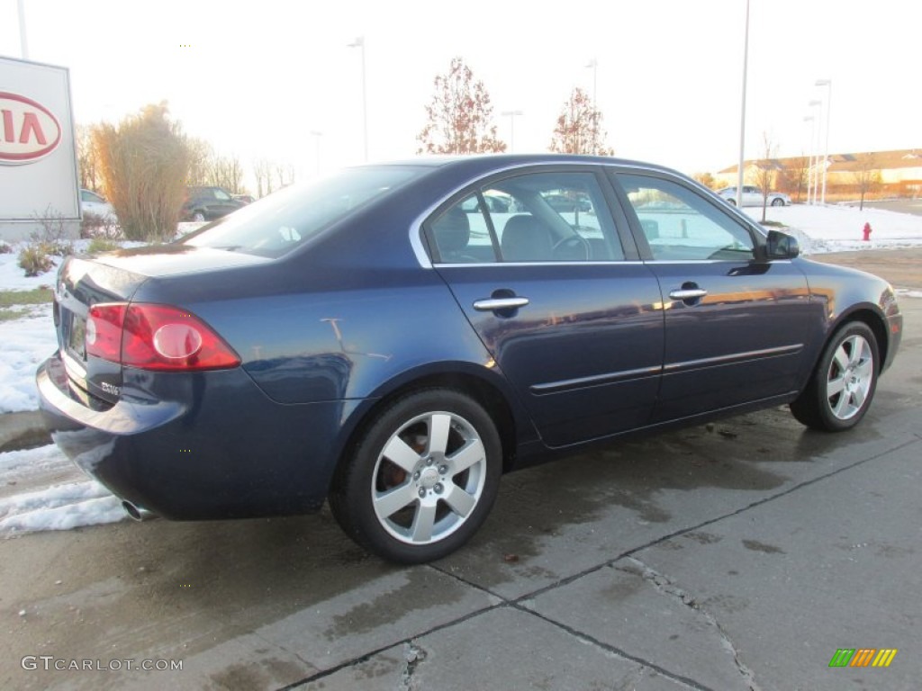 2006 Optima EX V6 - Imperial Blue / Black photo #3