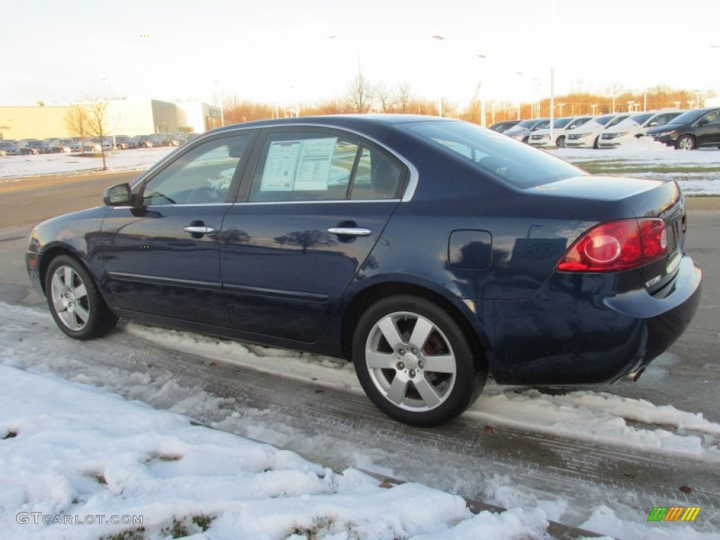2006 Optima EX V6 - Imperial Blue / Black photo #5