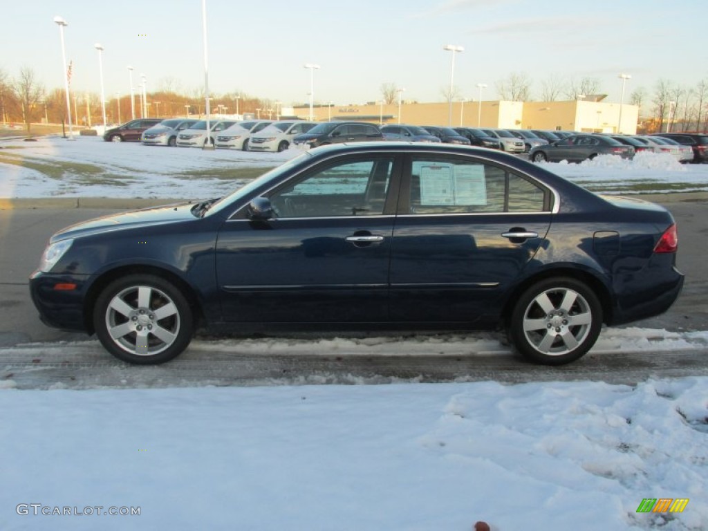 2006 Optima EX V6 - Imperial Blue / Black photo #6