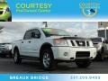 Blizzard White 2011 Nissan Titan Pro-4X Crew Cab 4x4