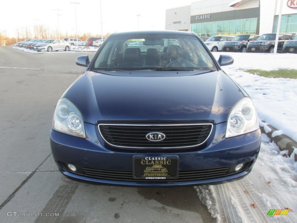 2006 Optima EX V6 - Imperial Blue / Black photo #8