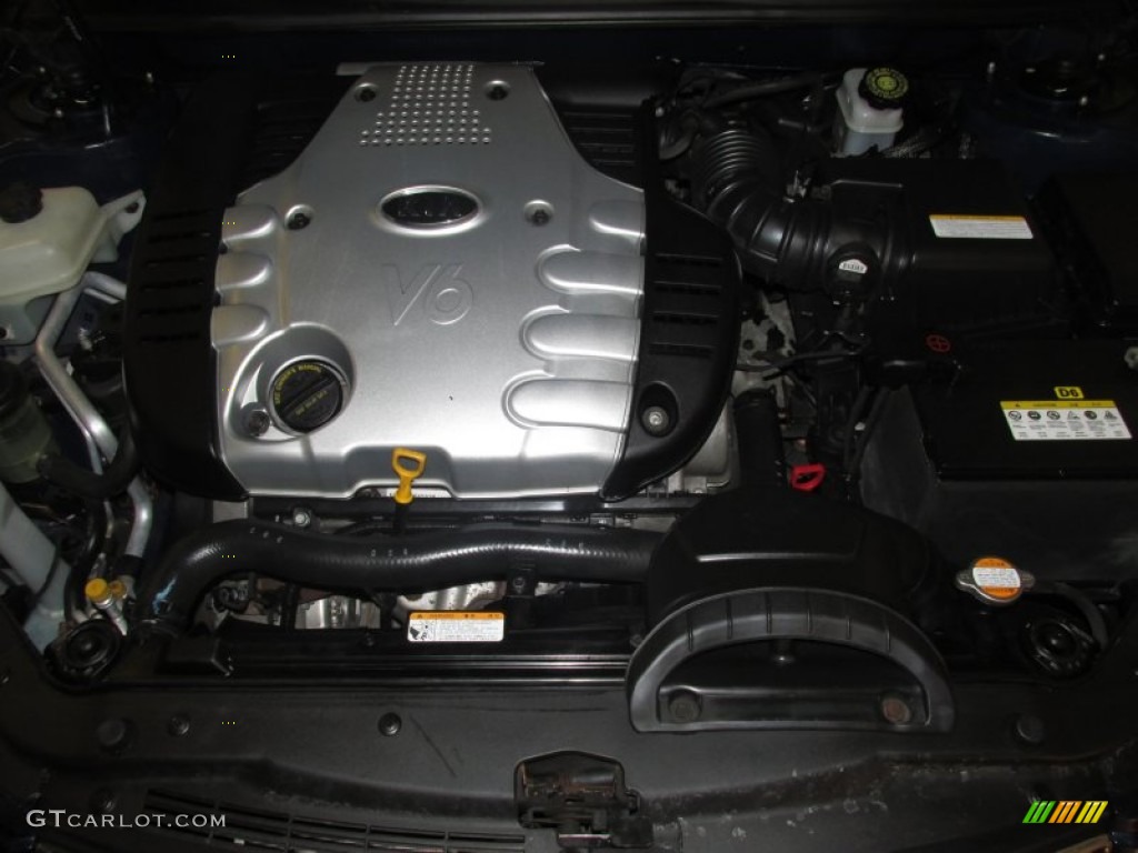 2006 Optima EX V6 - Imperial Blue / Black photo #10