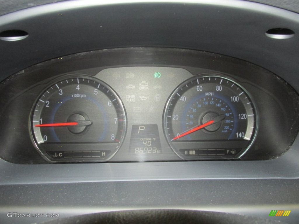 2006 Optima EX V6 - Imperial Blue / Black photo #12