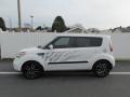 2011 Clear White/Grey Graphics Kia Soul White Tiger Special Edition  photo #2