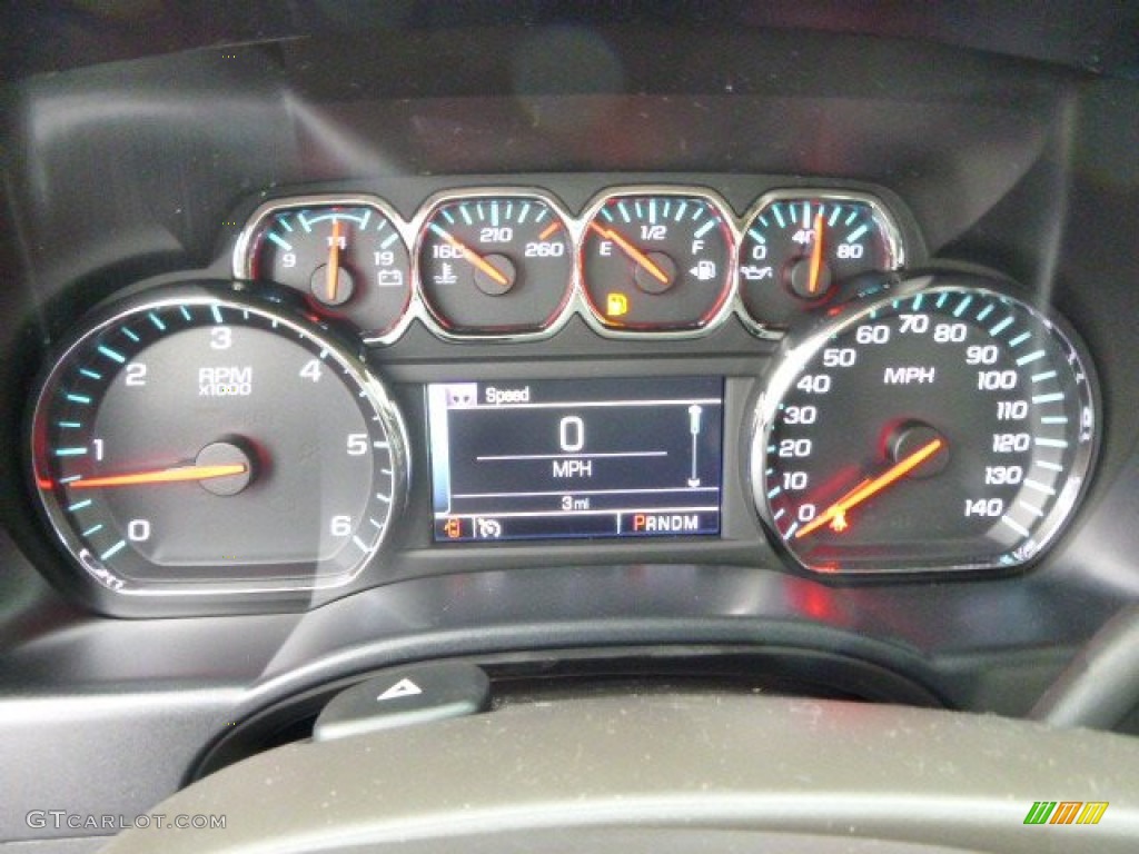 2014 Chevrolet Silverado 1500 High Country Crew Cab 4x4 Gauges Photo #88426755