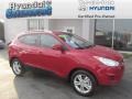 Garnet Red 2010 Hyundai Tucson Limited AWD