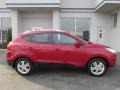 2010 Garnet Red Hyundai Tucson Limited AWD  photo #2