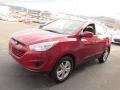 2010 Garnet Red Hyundai Tucson Limited AWD  photo #5