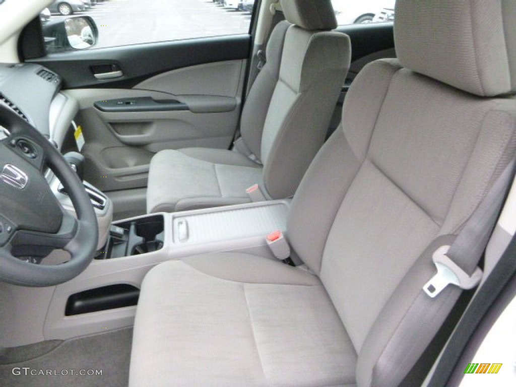 2014 CR-V LX AWD - White Diamond Pearl / Gray photo #10