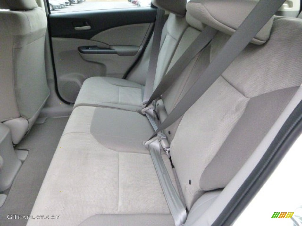 2014 CR-V LX AWD - White Diamond Pearl / Gray photo #11