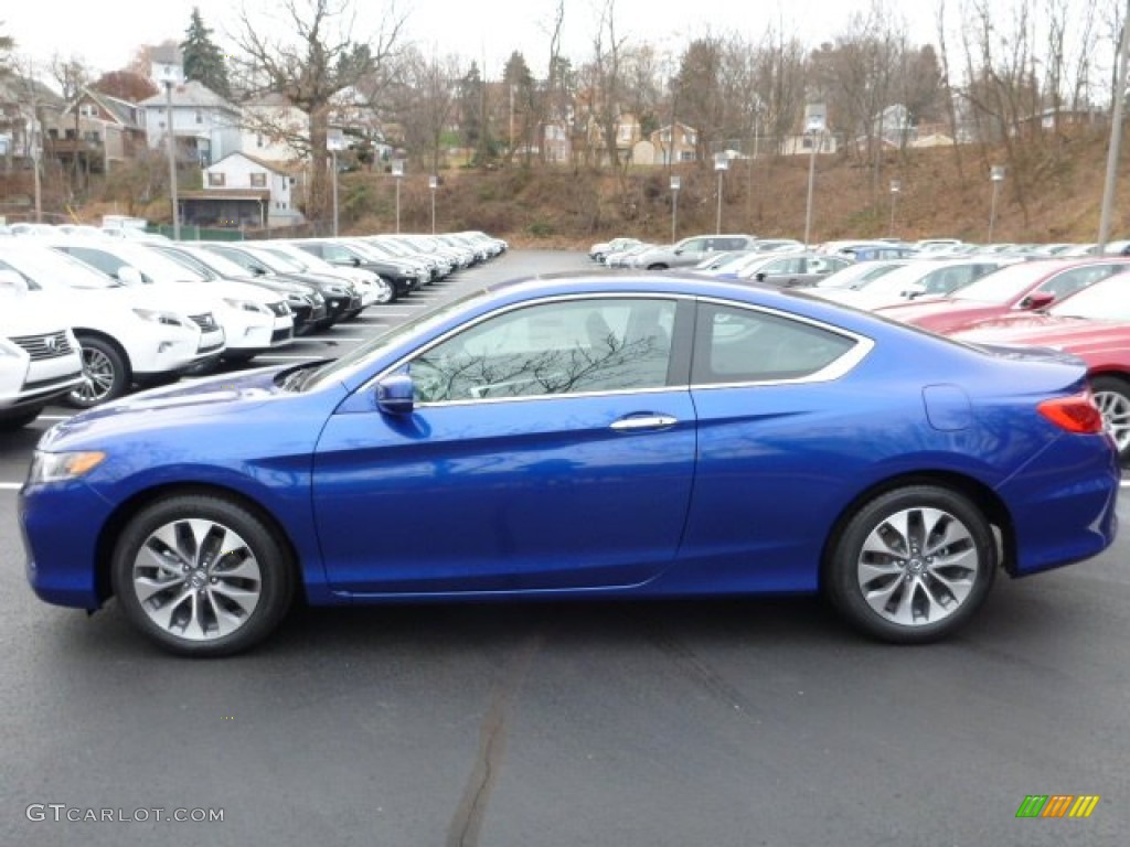 2014 Accord EX-L Coupe - Still Night Pearl / Black photo #2