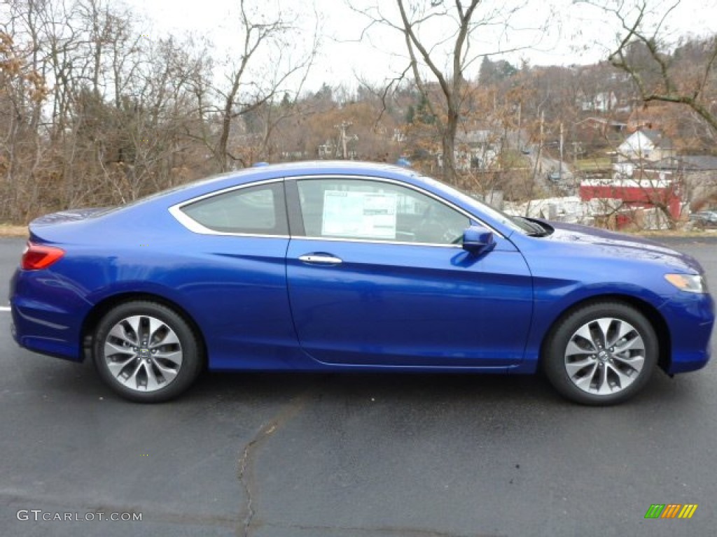 2014 Accord EX-L Coupe - Still Night Pearl / Black photo #6