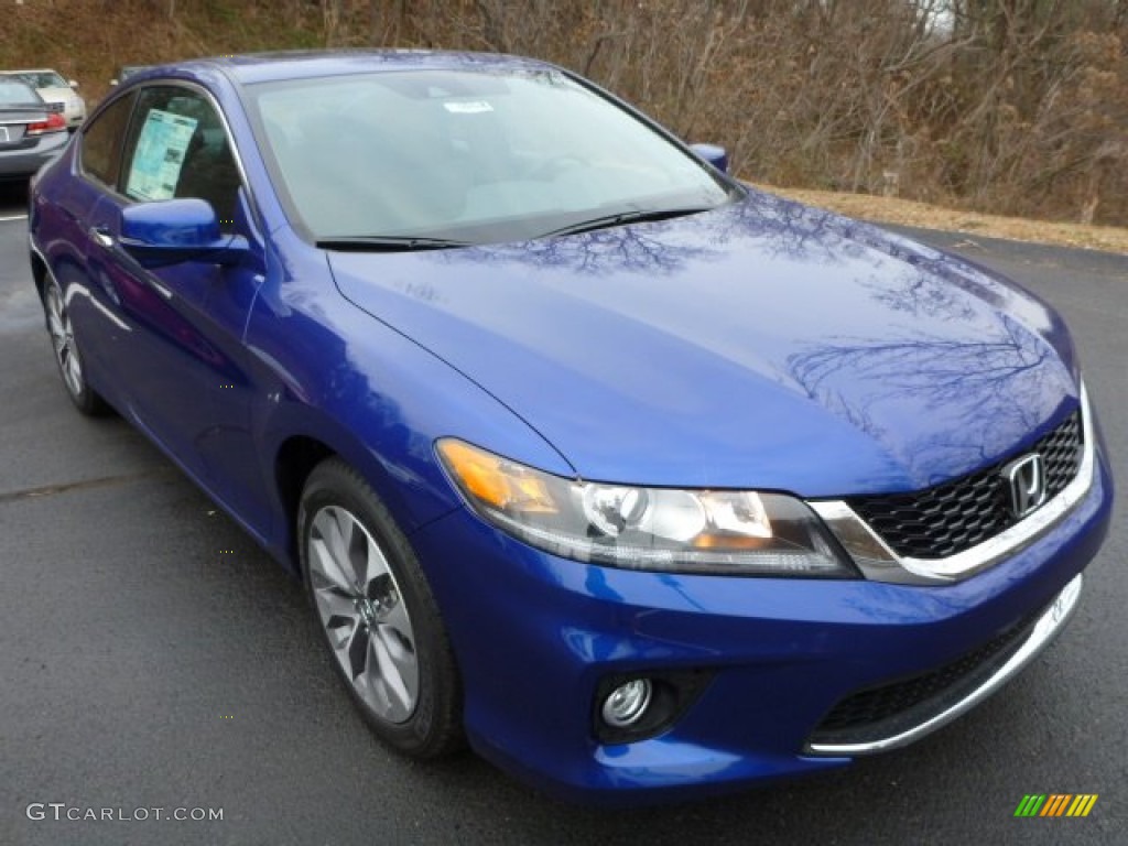 2014 Accord EX-L Coupe - Still Night Pearl / Black photo #7