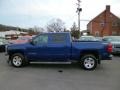 2014 Blue Topaz Metallic Chevrolet Silverado 1500 LT Z71 Crew Cab 4x4  photo #4