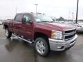 Deep Ruby Metallic 2014 Chevrolet Silverado 2500HD LTZ Crew Cab 4x4 Exterior