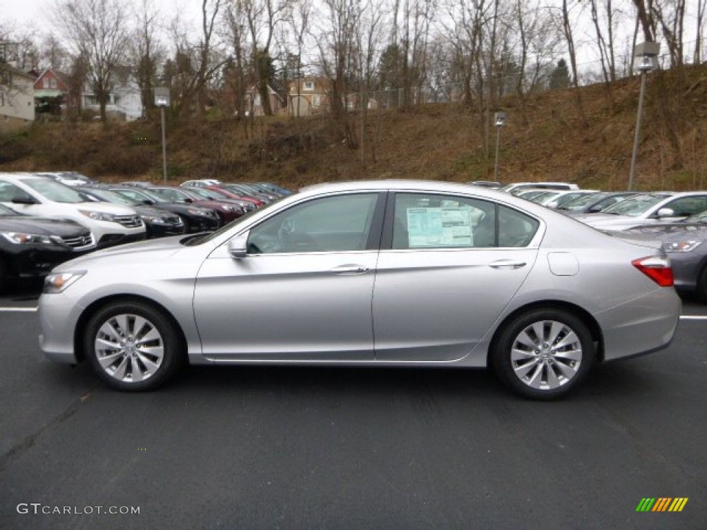 2014 Accord EX Sedan - Alabaster Silver Metallic / Gray photo #2