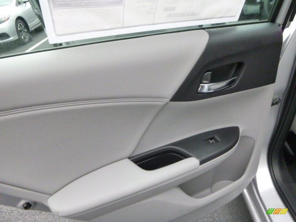 2014 Accord EX Sedan - Alabaster Silver Metallic / Gray photo #13