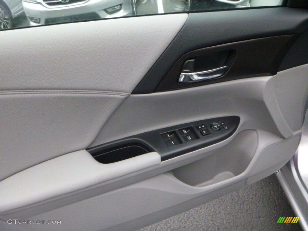 2014 Accord EX Sedan - Alabaster Silver Metallic / Gray photo #14