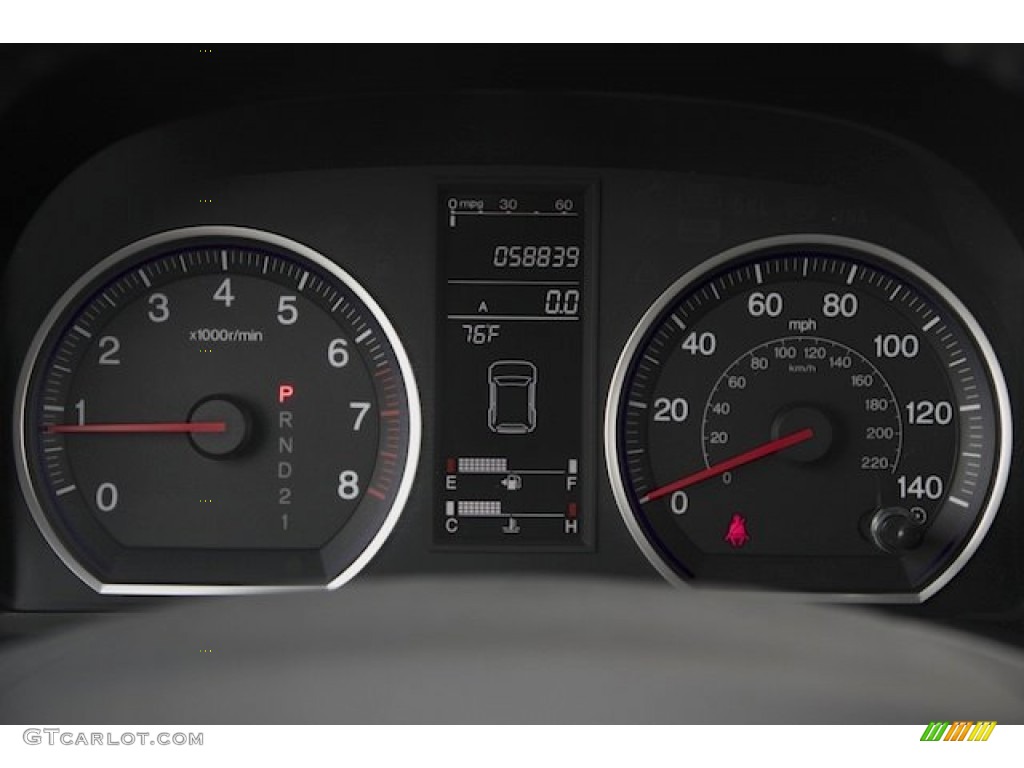 2009 Honda CR-V EX-L Gauges Photo #88429722