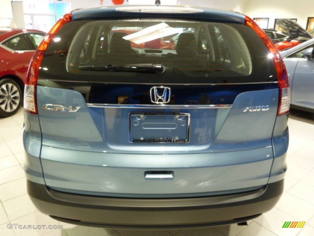 2014 CR-V LX AWD - Mountain Air Metallic / Black photo #4