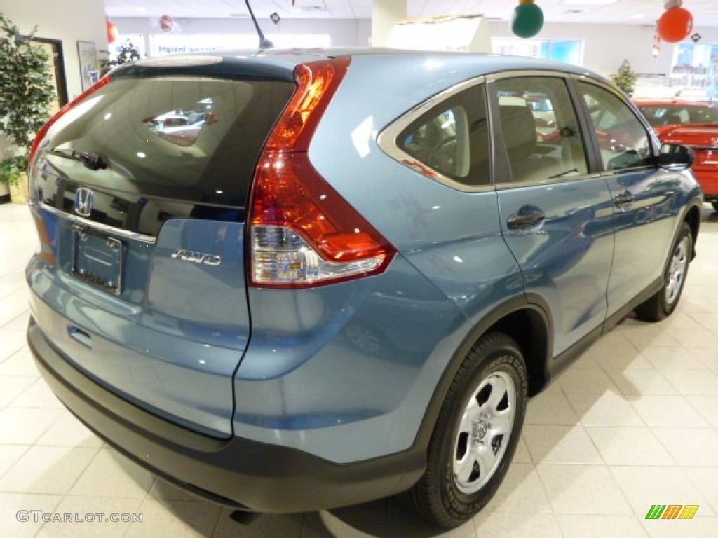 2014 CR-V LX AWD - Mountain Air Metallic / Black photo #5