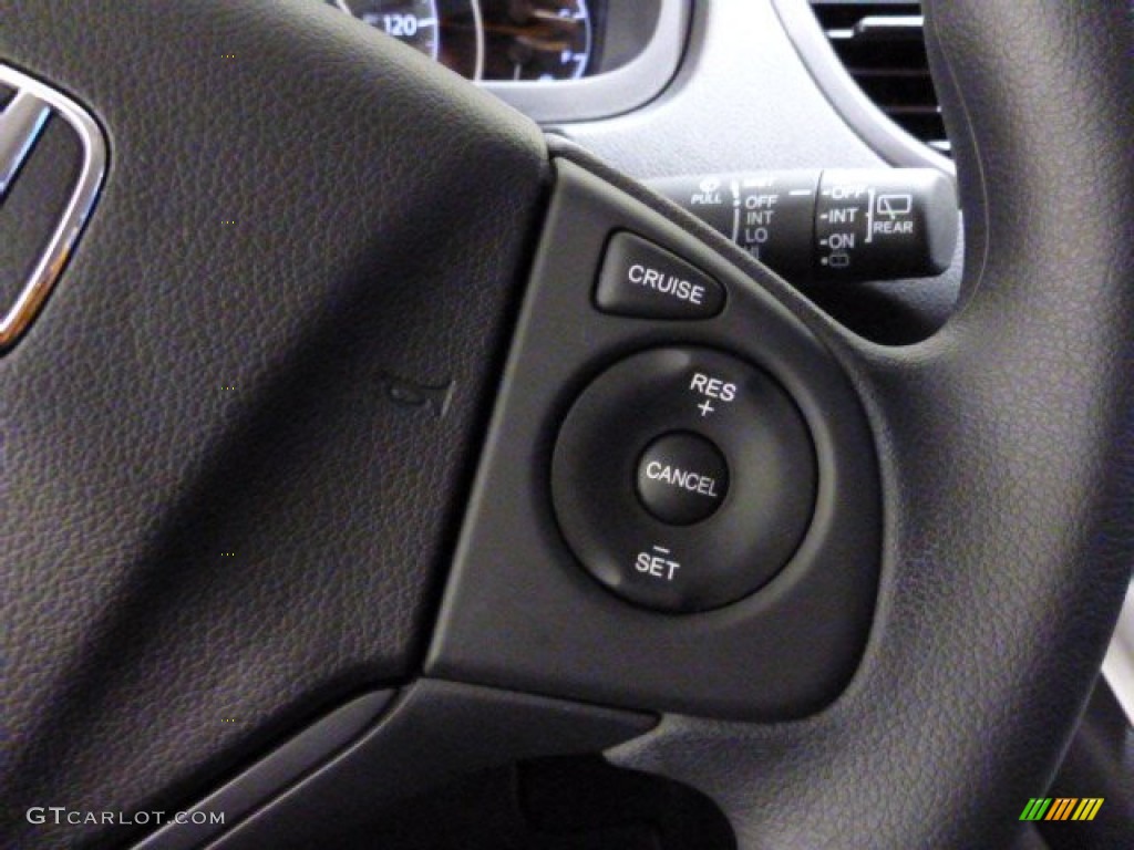 2014 CR-V LX AWD - Mountain Air Metallic / Black photo #14
