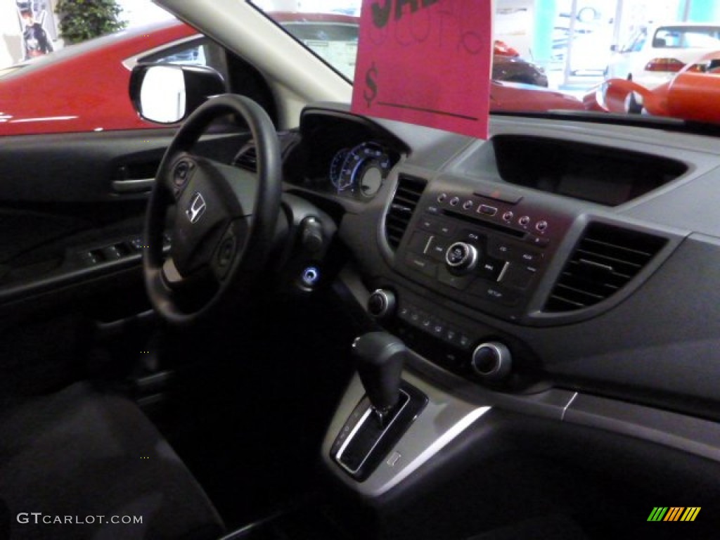 2014 CR-V LX AWD - Mountain Air Metallic / Black photo #18