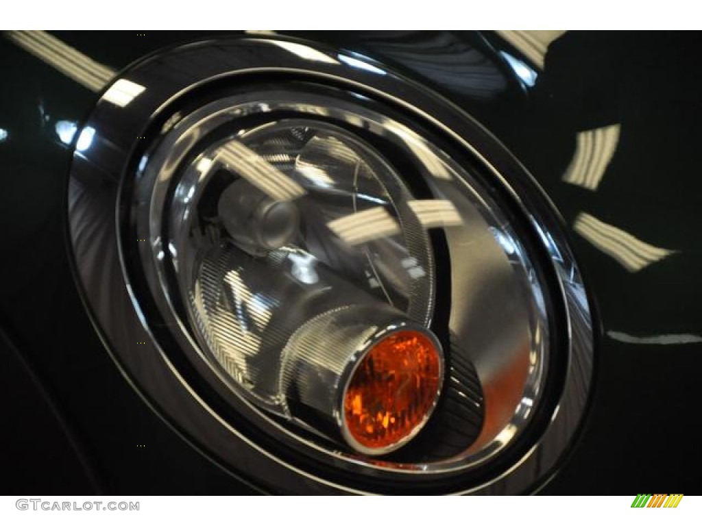 2011 Cooper Hardtop - British Racing Green II / Carbon Black photo #5