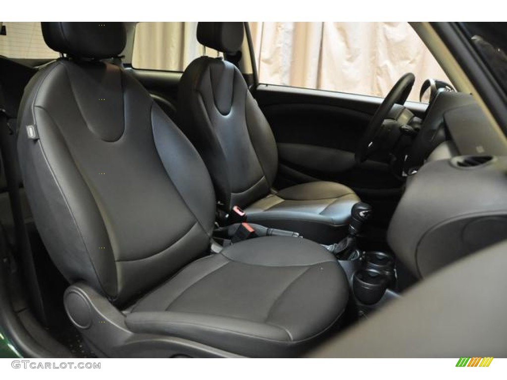 2011 Cooper Hardtop - British Racing Green II / Carbon Black photo #7