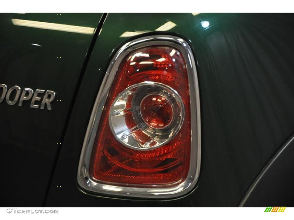 2011 Cooper Hardtop - British Racing Green II / Carbon Black photo #15