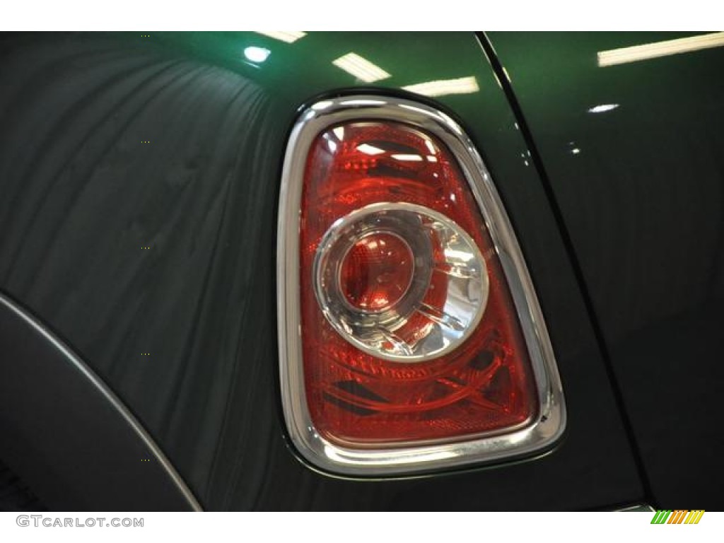 2011 Cooper Hardtop - British Racing Green II / Carbon Black photo #21